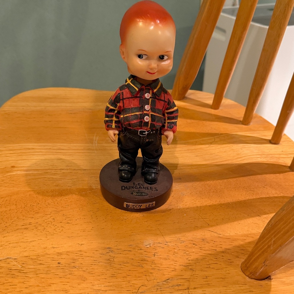 Buddy Lee Jeans Dungarees Bobblehead!